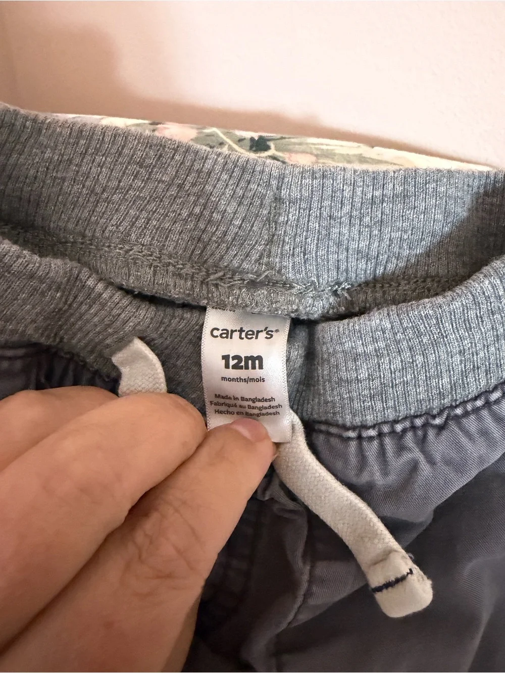 Carters soft gray